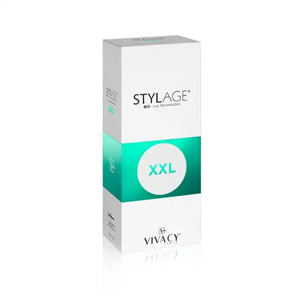 Stylage XXL Bi-Soft packaging by Vivacy on a white background