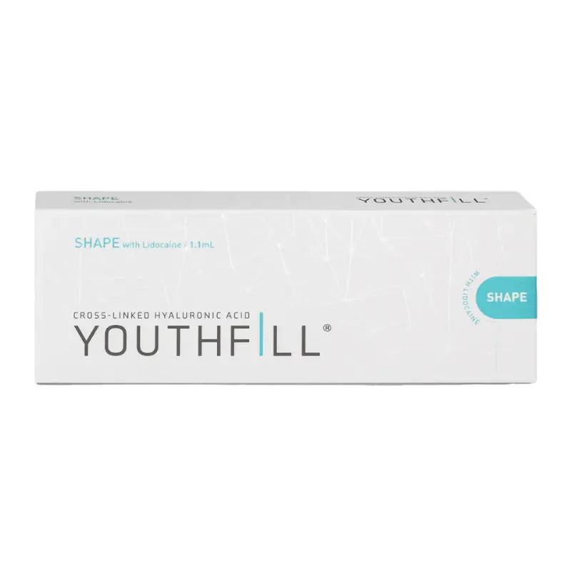 YOUTHFILL SHAPE product packaging on a white background
