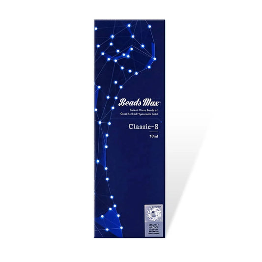 Beads Max Classic-S packaging with blue design on a white background