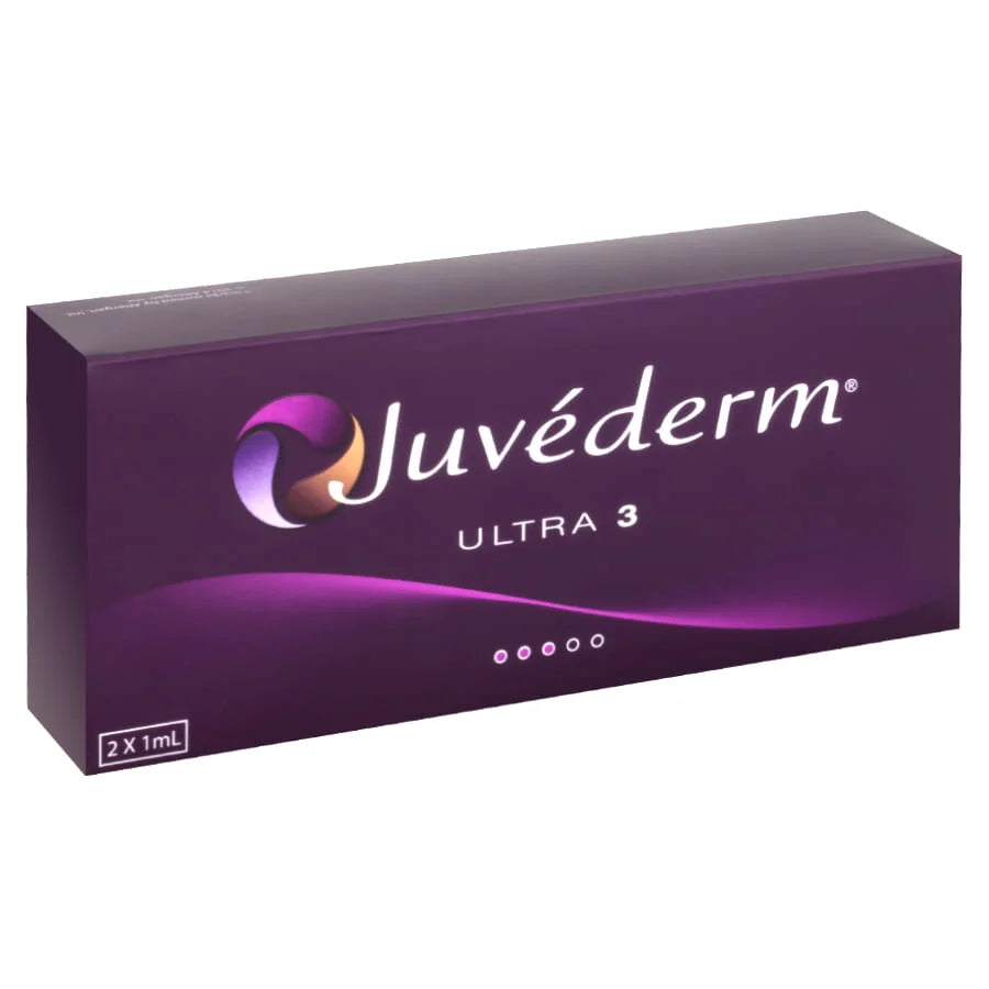 Juvederm Ultra 3 packaging on a white background