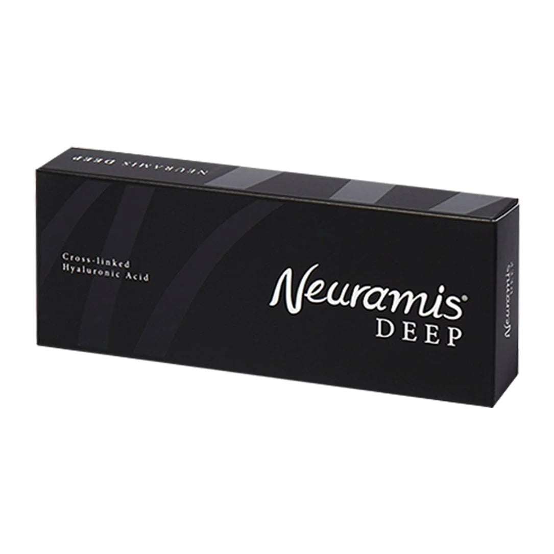 Neuramis Deep no lidocaine packaging on a white background