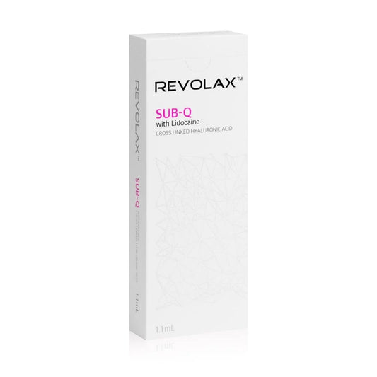 Revolax SUB-Q packaging on a white background