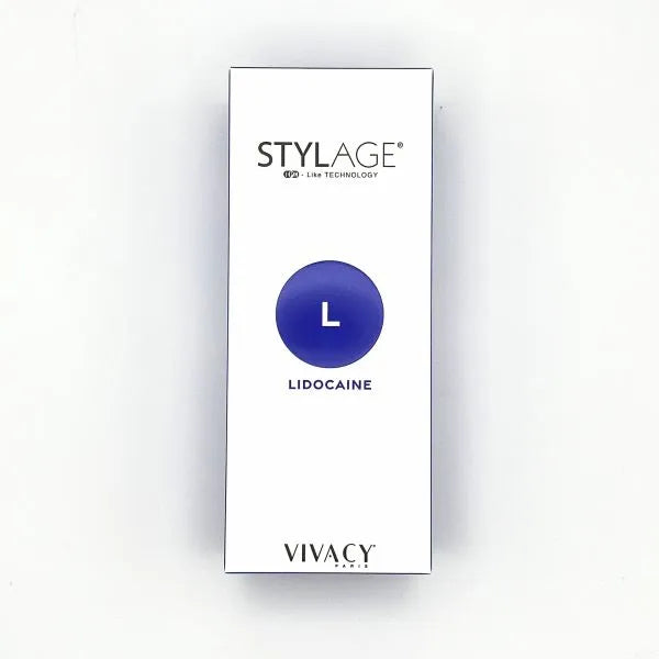 Vivacy Stylage L Bi-Flex Lidocaine packaging on a white background