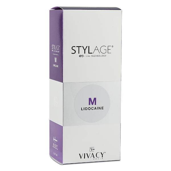 Vivacy Stylage M Lidocaine Bi-Soft packaging on a white background