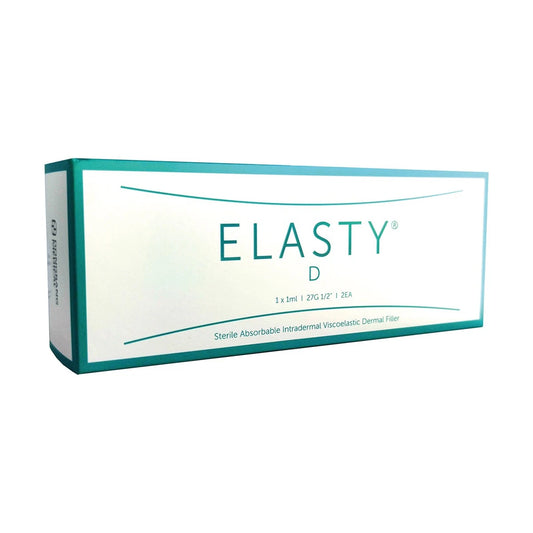 Box of Elasty D Plus on a white background