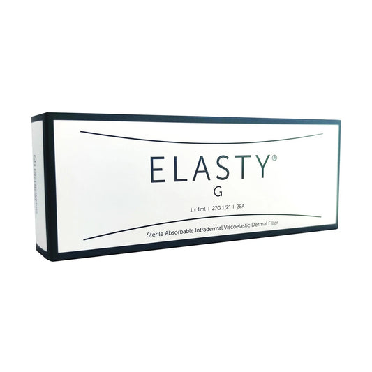 Elasty G Plus packaging on a white background