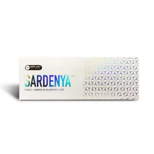 Box of Sardenya Implant with Implant logo on a white background