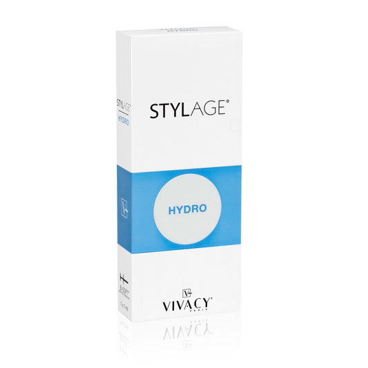Stylage Hydro Bi-Soft packaging by Vivacy on a white background